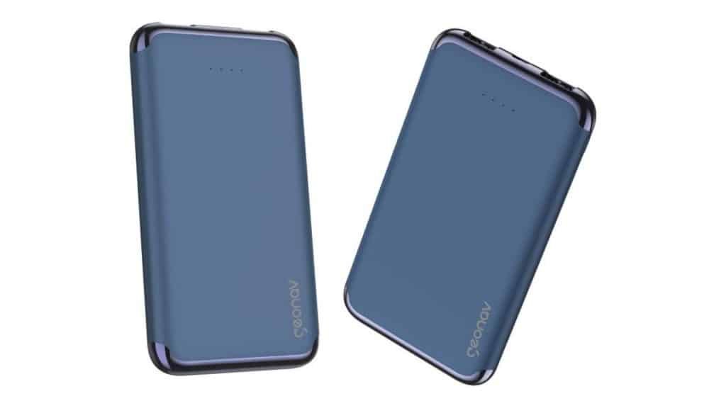 Carregador portátil Geonav de 6.000 mAh (Imagem: Divulgação)