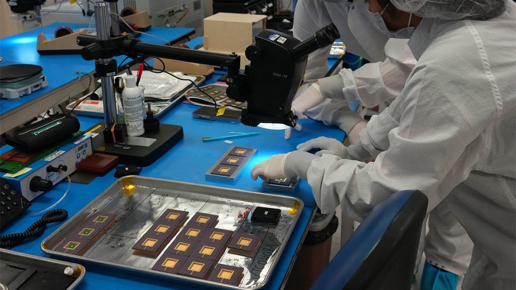 Manual functions and a new processor on the production line