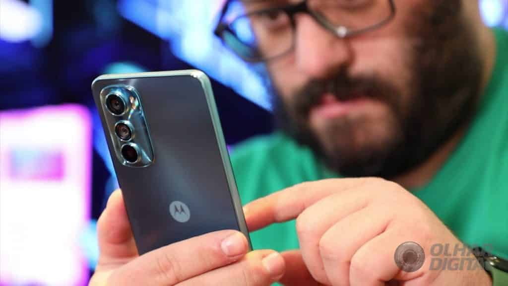 Motorola Edge 30 (crédito da imagem: Mario Kurth/Olhar Digital)