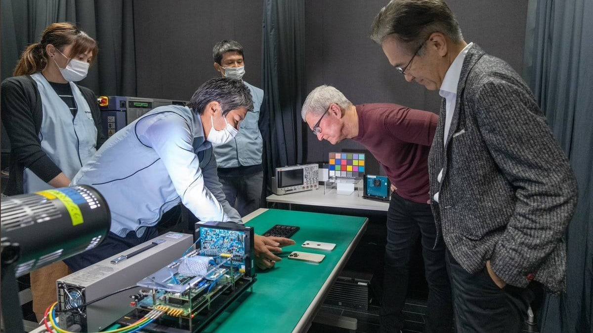 A Apple confirmou que todos os iPhones usam sensores de câmera da Sony