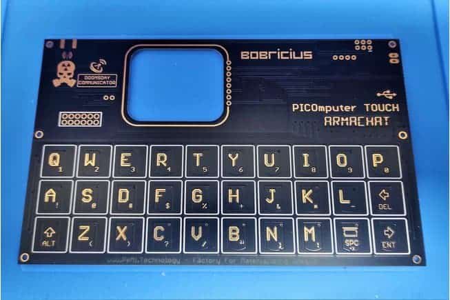 Armachat Touch Picocomputer.  Imagem: Divulgação