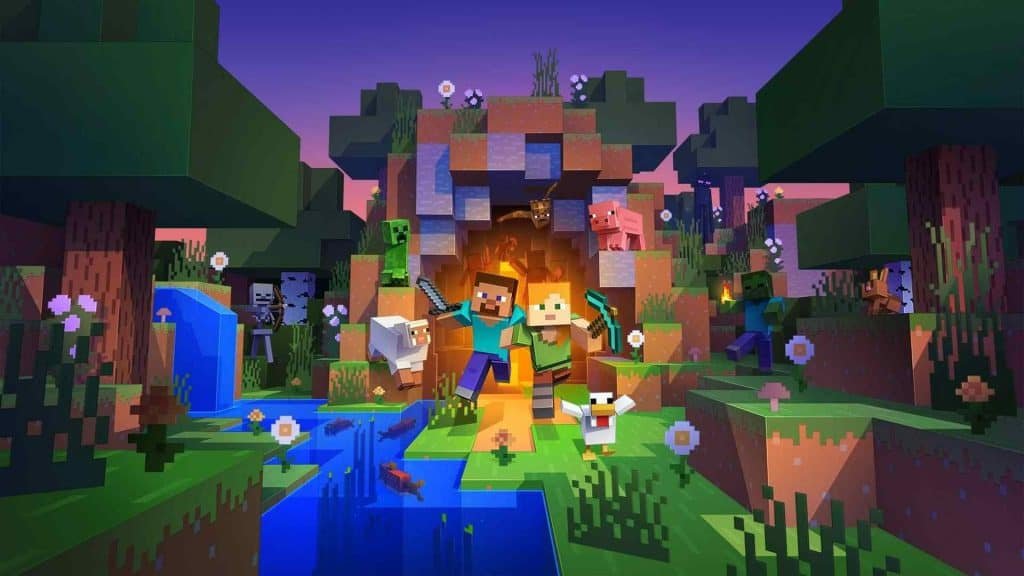Minecraft está disponível sem game pass no xbox em novembro