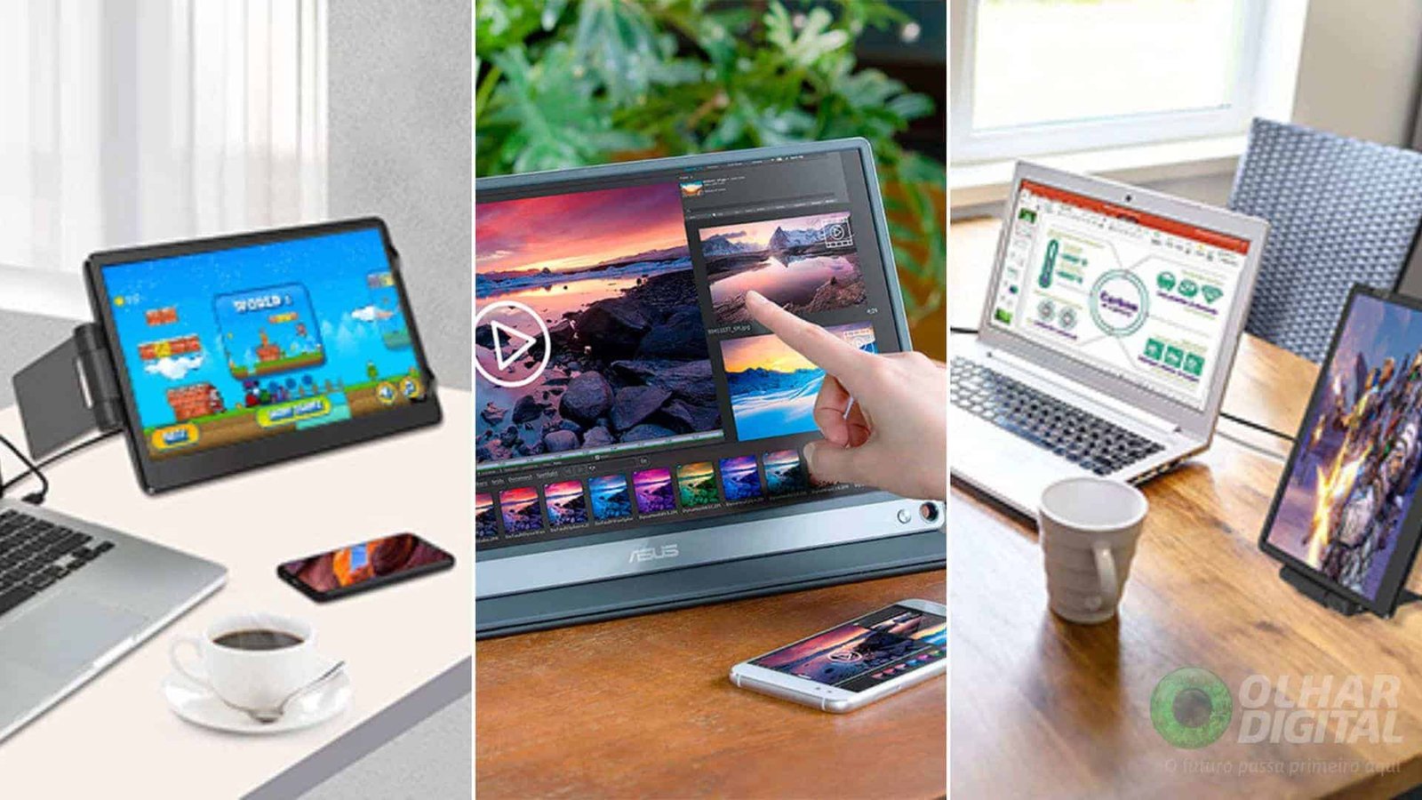 6 modelos de monitor portátil para comprar em 2023