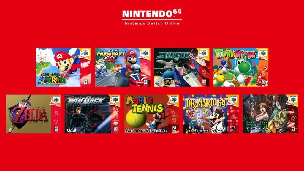 Pacote de complementos on-line do Nintendo Switch