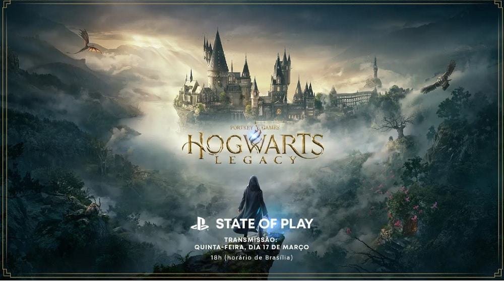 PlayStation Anuncia State of Play Exclusivamente para Hogwarts Legacy;  dados de confirmação.  Minha imagem: Divulgação/PlayStation