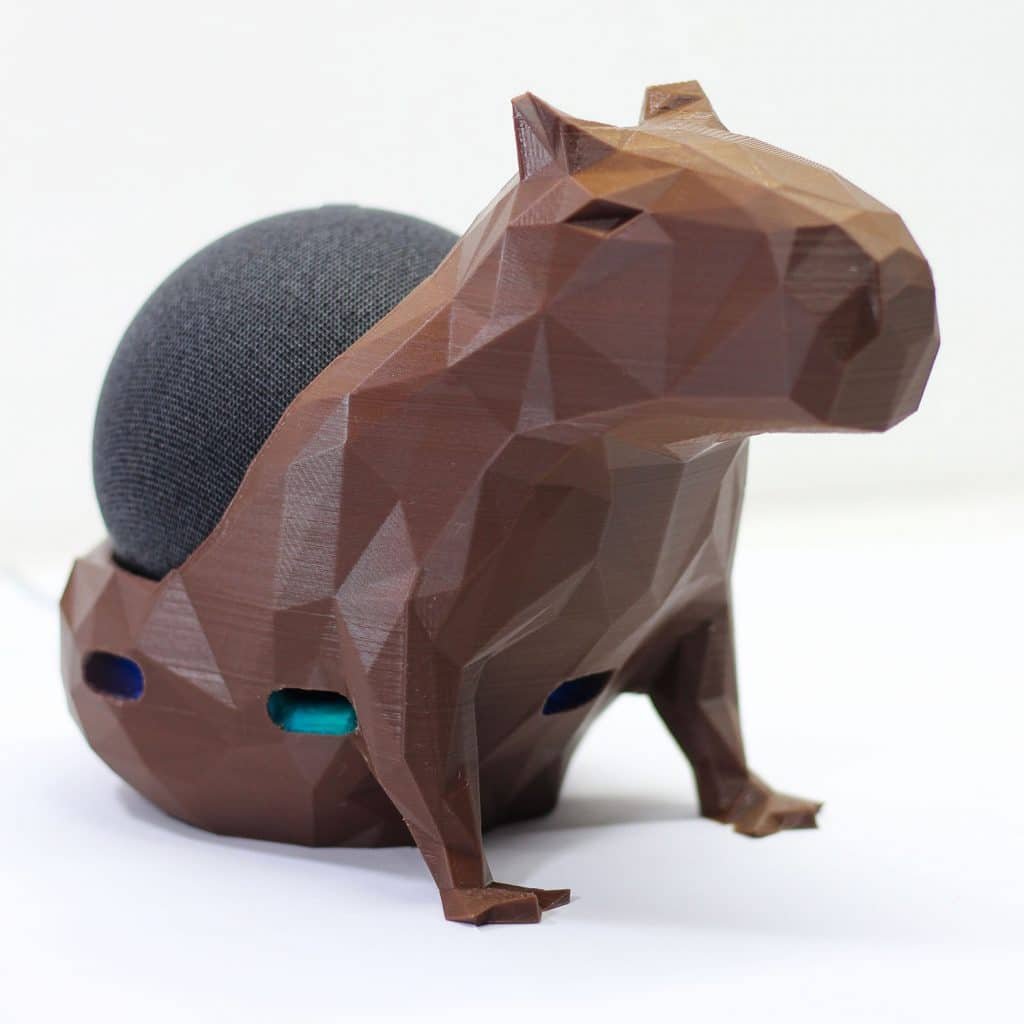 Capivara suporte para alexa