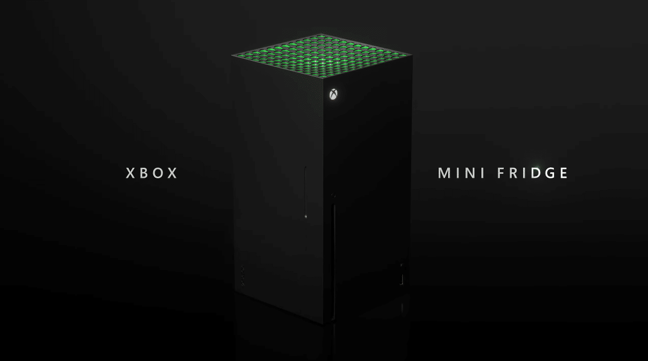 Meme ou longe do Microsoft lancia frigobar de Xbox