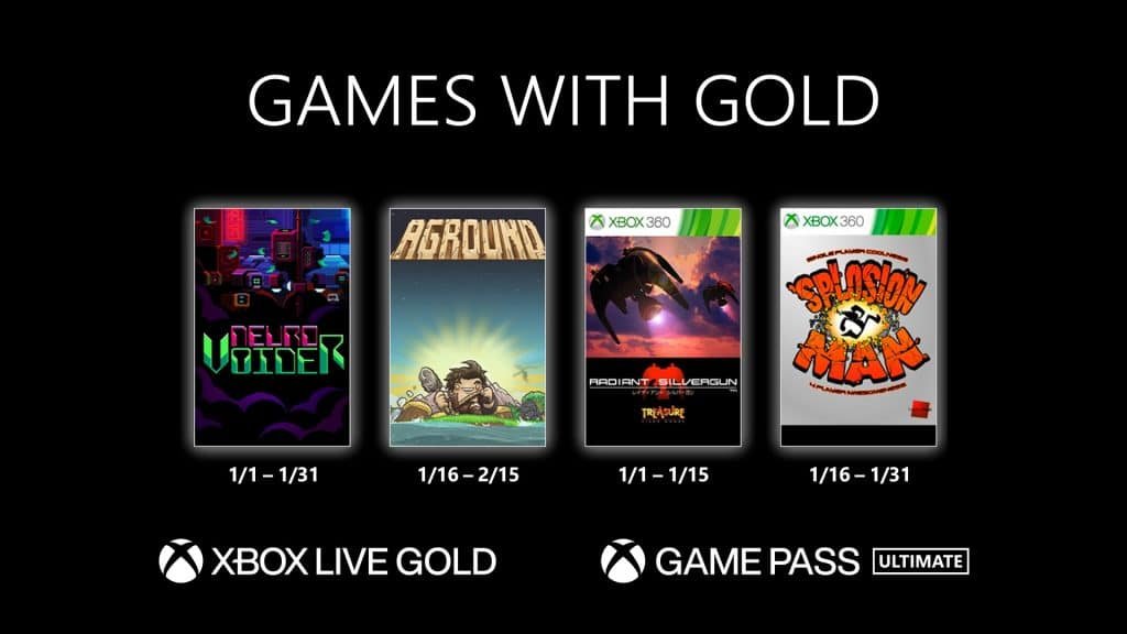 Jogos Xbox com ouro