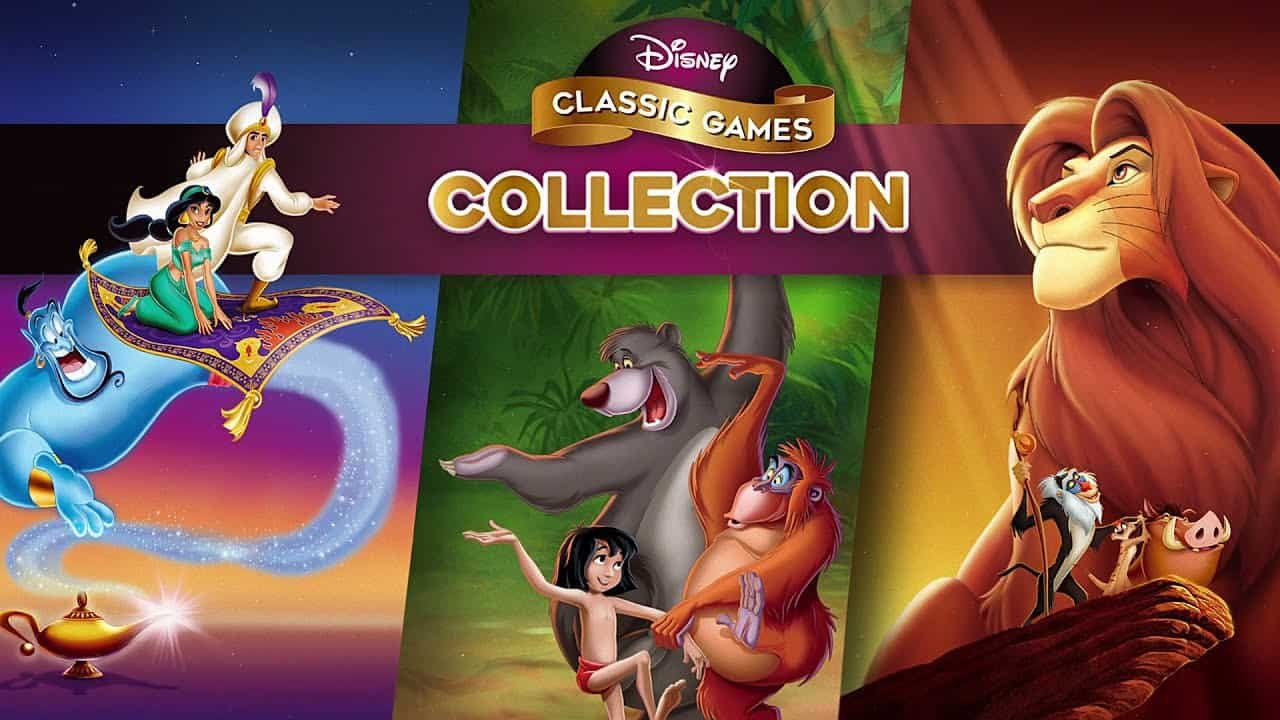Disney anuncia uma coleção de jogos clássicos como Aladdin, Leo e Mowgli