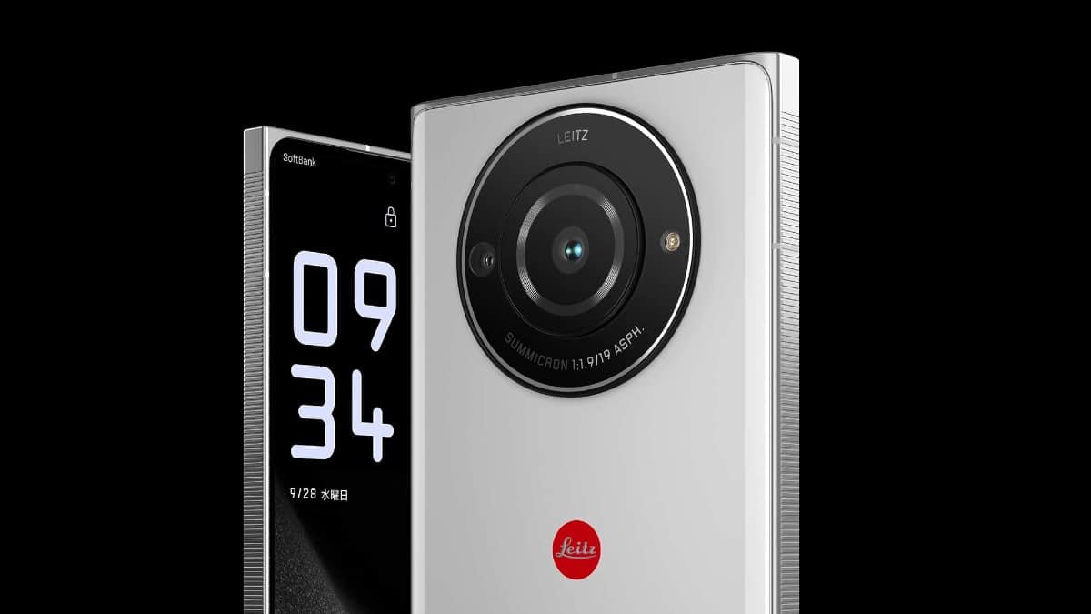 O Leica Leitz Phone 2 possui uma câmera de 47,2 MP com um sensor de 1 polegada